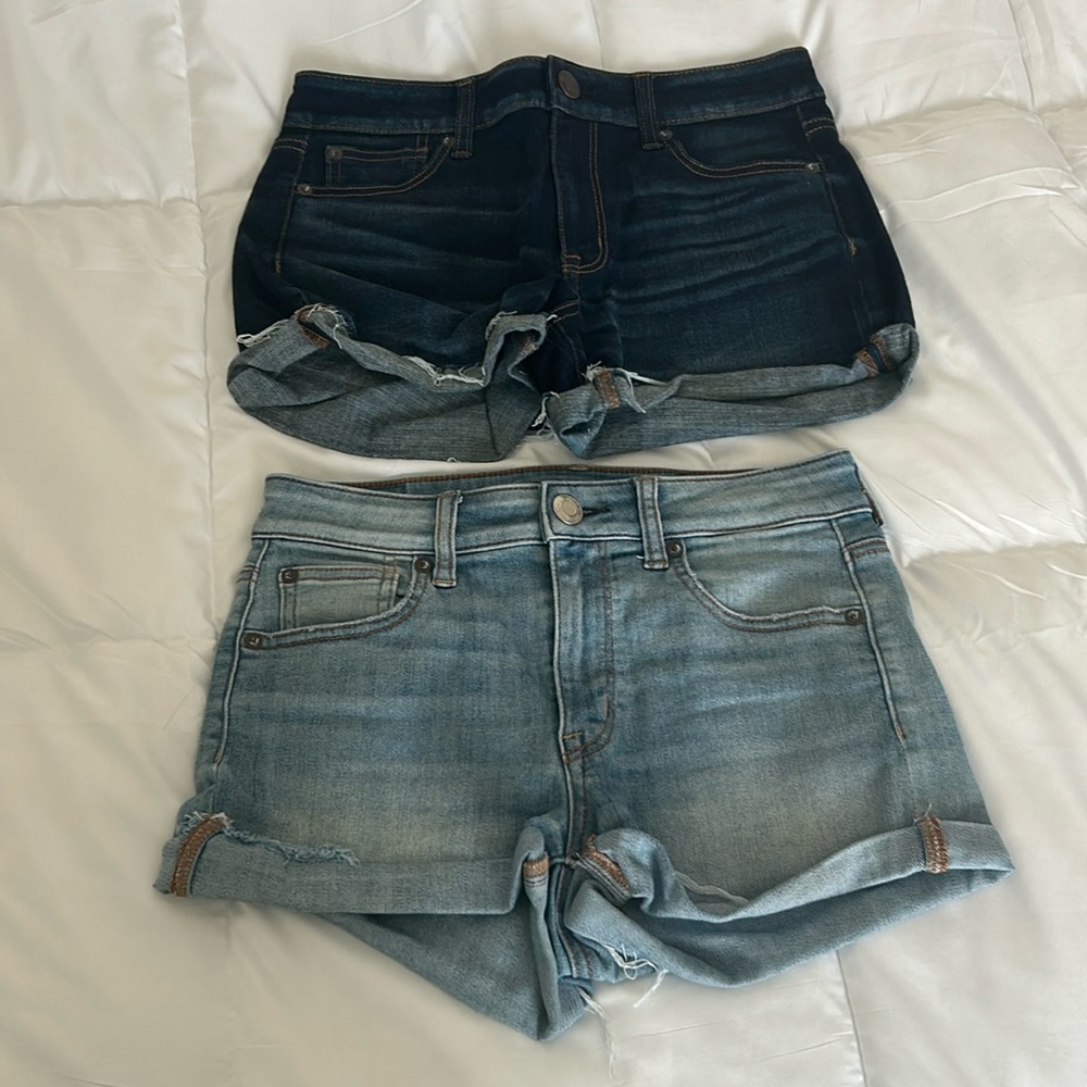 AE jean shorts